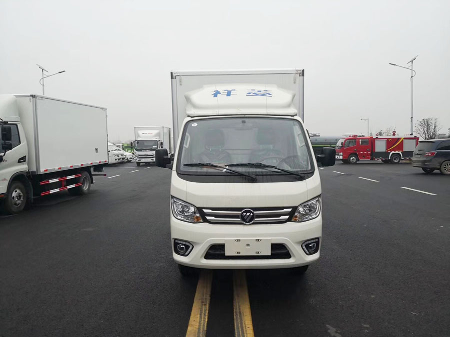 福田祥菱M1汽油冷藏車小型藍牌冷藏車1